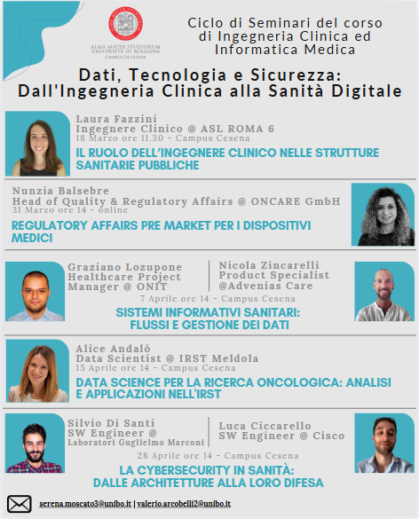 Dati, Tecnologia e Sicurezza: dall’Ingegneria Clinica alla Sanità Digitale