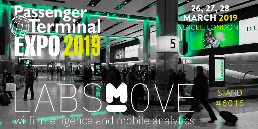 LabsMove a Passenger Terminal Expo 2019 – Londra 26, 27, 28 marzo 2019